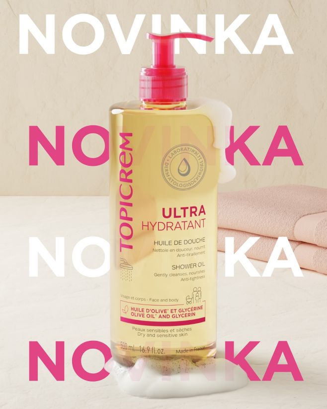 ✨ Novinka, která promění sprchu v péči o pokožku celé rodiny ✨ Představujeme vám TOPICREM ULTRA Hydratační sprchový olej...
