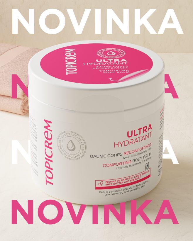 💛✨ Intenzivní výživa pro suchou pokožku, která vydrží 48 hodin ✨💛 Představujeme novinku: TOPICREM ULTRA Hydratační tělový...